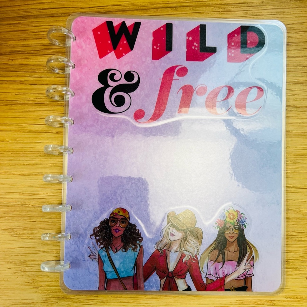 Happy planner classic size cover set wild and free Good times and tan lines